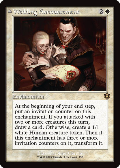 Wedding Announcement // Wedding Festivity (INR-453) - Innistrad Remastered