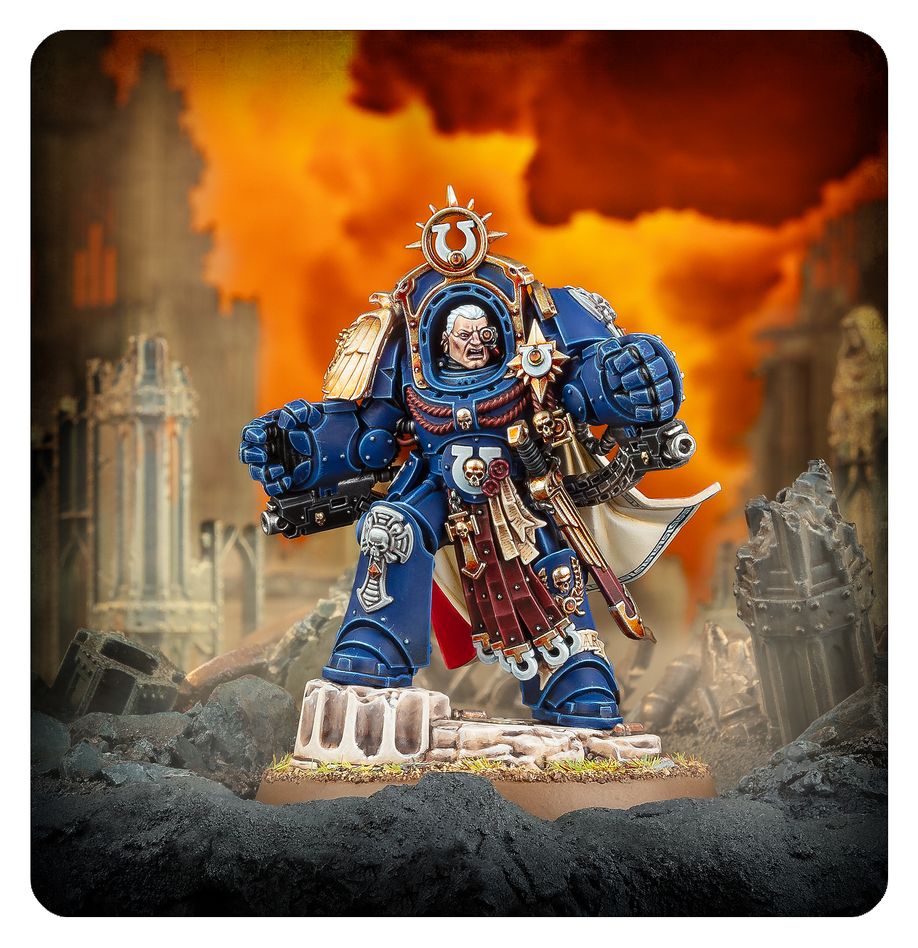 Warhammer 40K Marneus Calgar in Armour of Antilochus 55-74