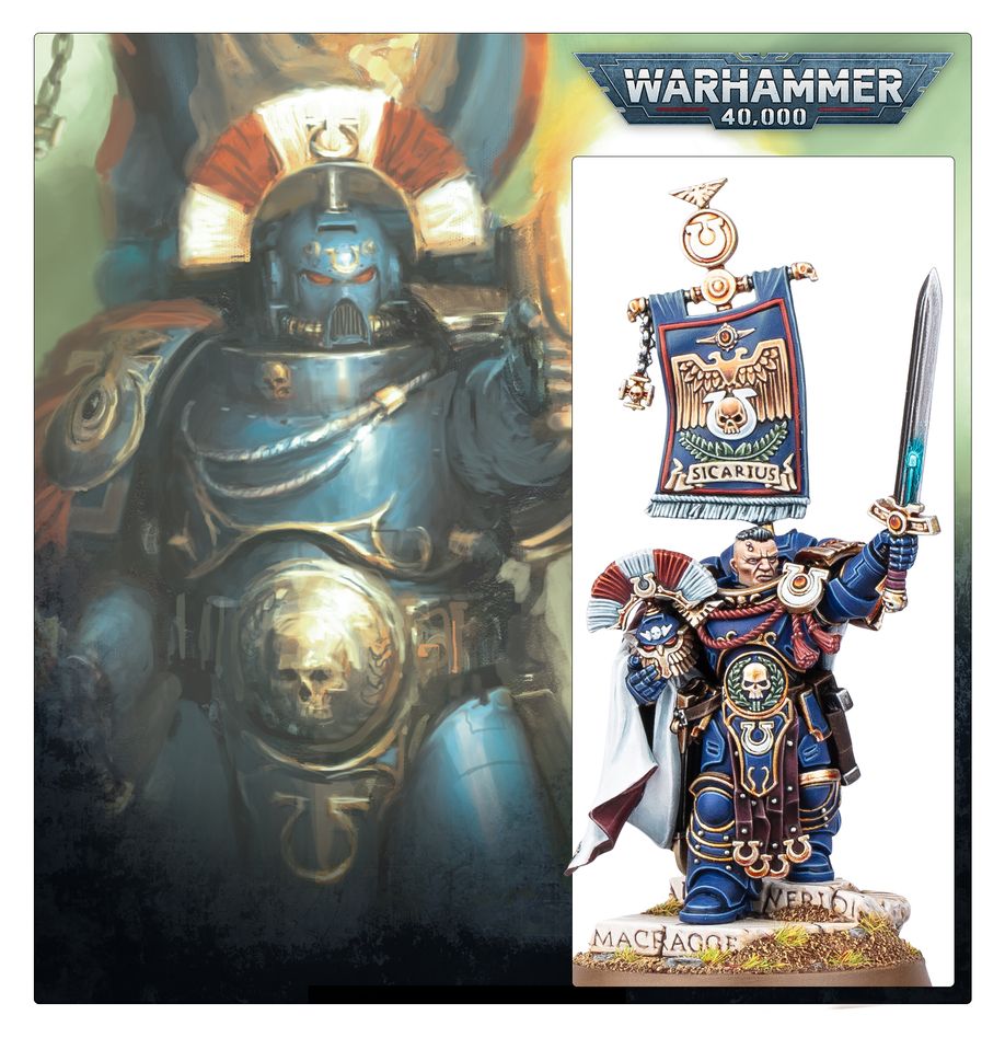 Warhammer 40K Ultramarines Cato Sicarius 55-73
