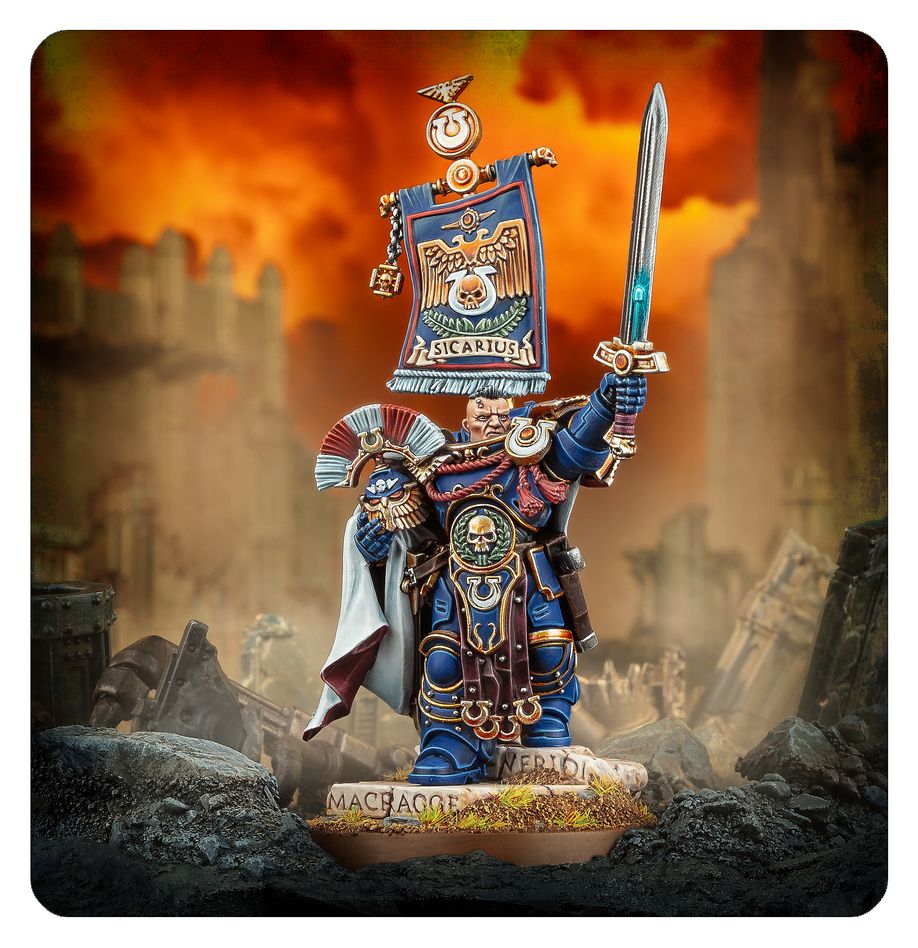 Warhammer 40K Ultramarines Cato Sicarius 55-73