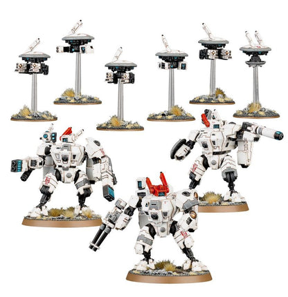 Warhammer 40k – Tau Empire XV8 Battlesuits 56-07