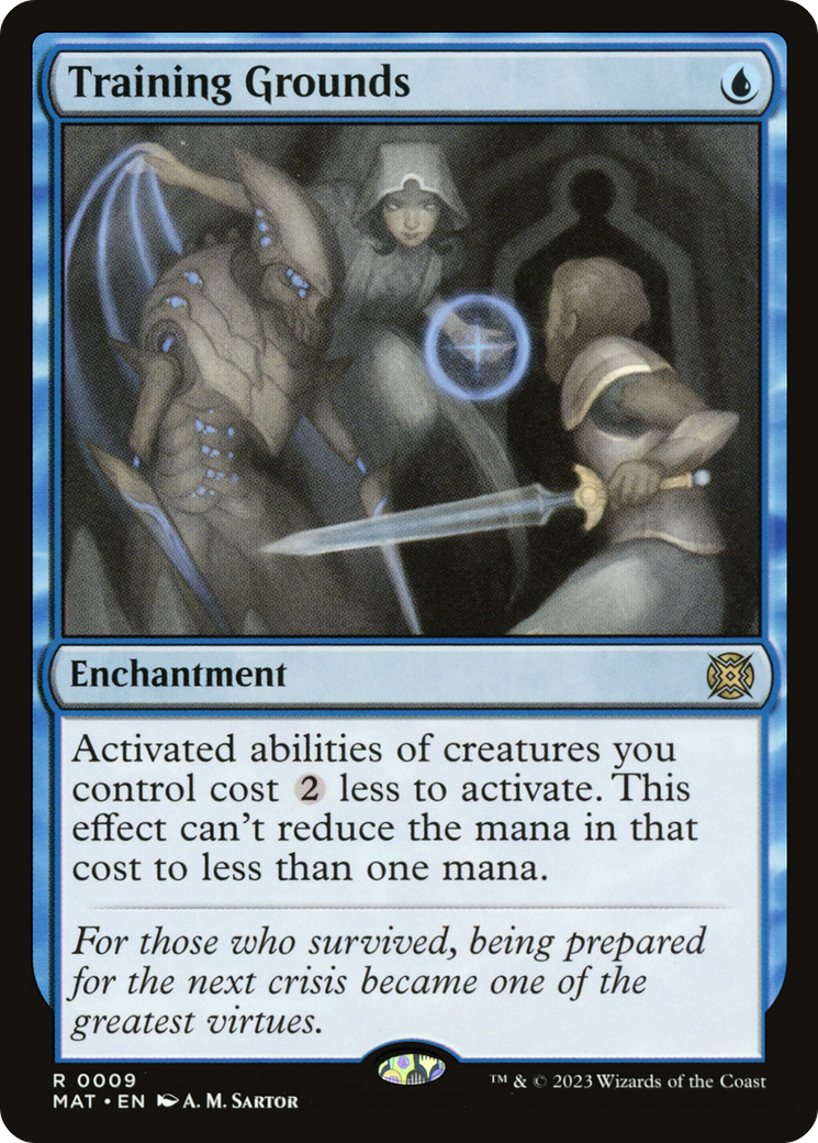 Training Grounds (MAT-009) - March of the Machine: The Aftermath Foil