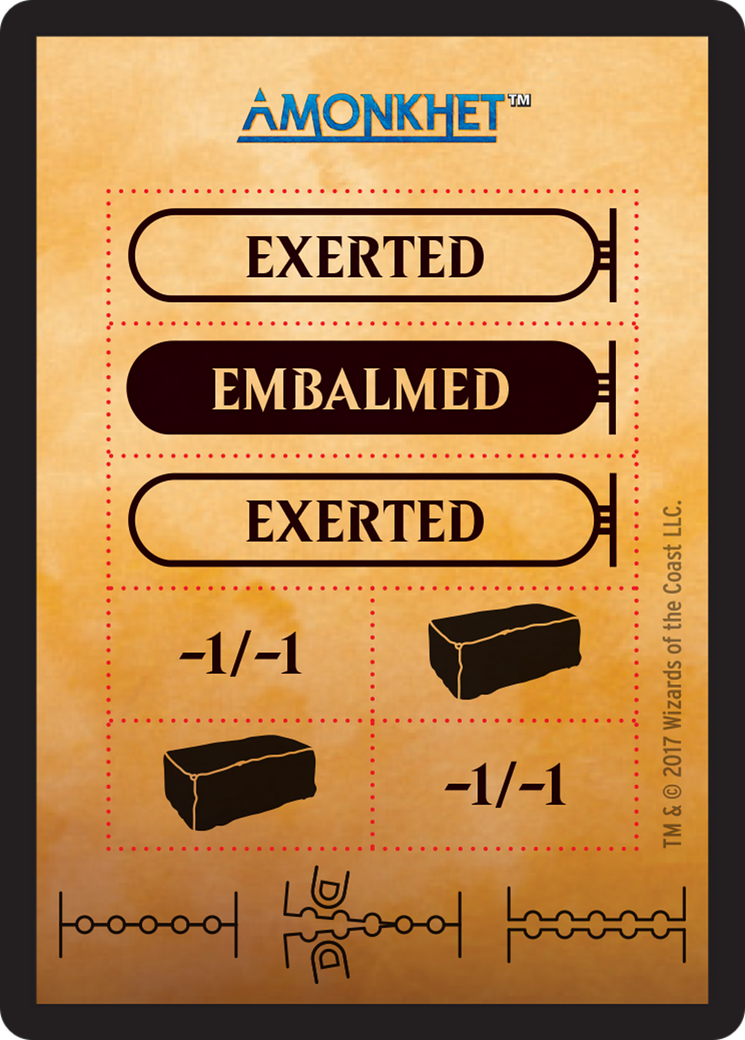 Punch Card Token (AKH-000) - Amonkhet Tokens