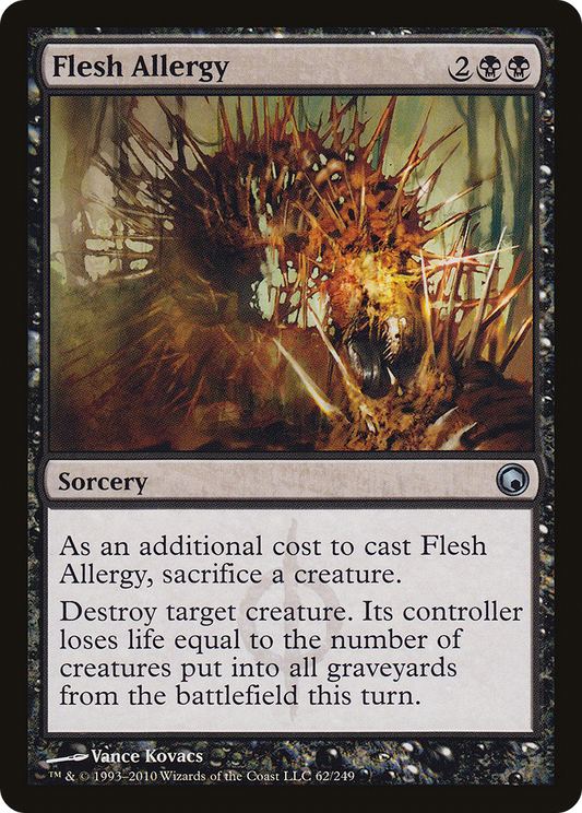 Flesh Allergy (SOM-062) - Scars of Mirrodin Foil