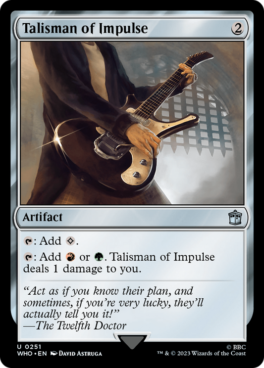 Talisman of Impulse (WHO-251) - Doctor Who