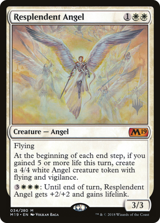 Resplendent Angel (PPM20-34P) - Core Set 2019 Promos