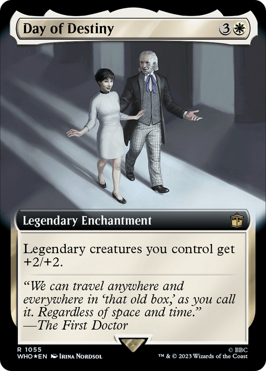 Day of Destiny (Extended Art) (Surge Foil) (WHO-1055) - Doctor Who: (Extended Art) Foil