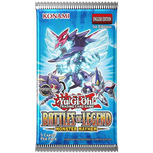 Yugioh - Battles of Legend: Monster Mayhem Booster Pack