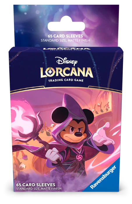 Disney Lorcana Set 8 : Reign of Jafar Sleeves: Mickey - Wayward Sorcerer