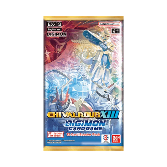 Digimon Card Game: Extra Booster Pack – Chivalrous XIII [EX-13]
