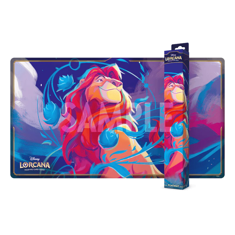 Disney Lorcana Set 9 : Fabled Playmat Mufasa (Preorder)