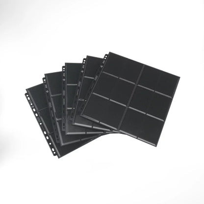 Gamegenic 24- Pocket Pages Side Loading Black (10 Pack)