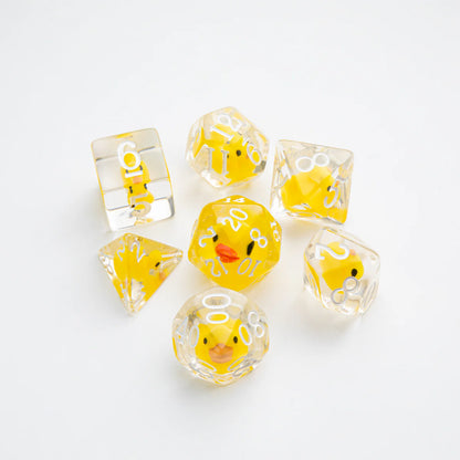 Gamegenic Embraced Series - Rubber Duck - RPG Dice Set (7pcs)