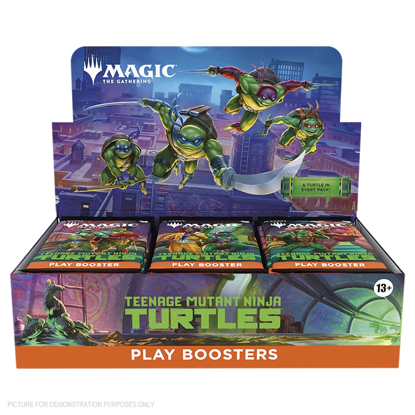 Magic: The Gathering - Teenage Mutant Ninja Turtles - Play Booster Display