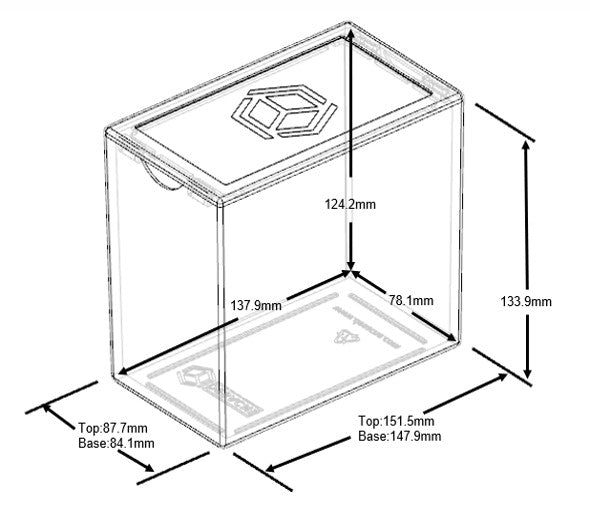 Desacne - Premium Pokemon Booster Box Protector