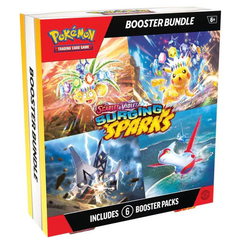 Pokemon TCG Scarlet & Violet 8 Surging Sparks Booster Bundle