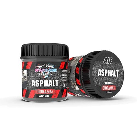 AK Interactive - Dioramas - Apshalt 100ml
