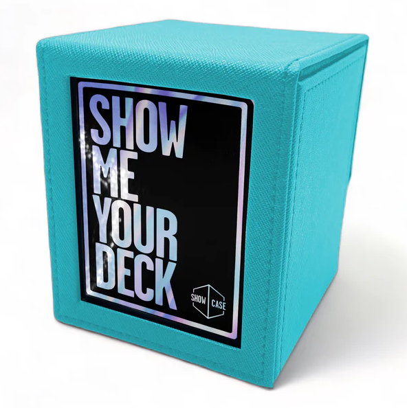 Showcase 100+ Card Deck Box - Turquoise