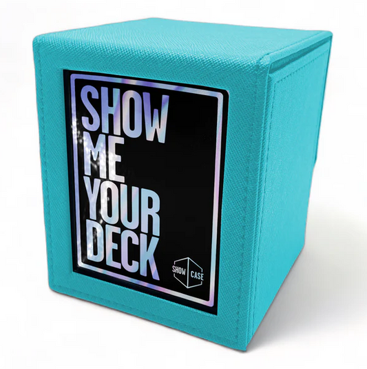Showcase 100+ Card Deck Box - Turquoise