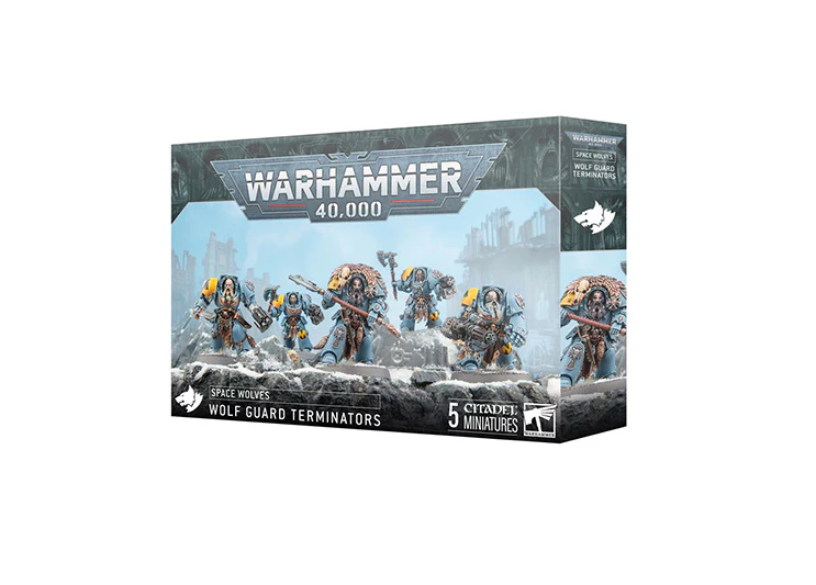 Space Marines - Space Wolves - Wolf Guard Terminators [53-36]