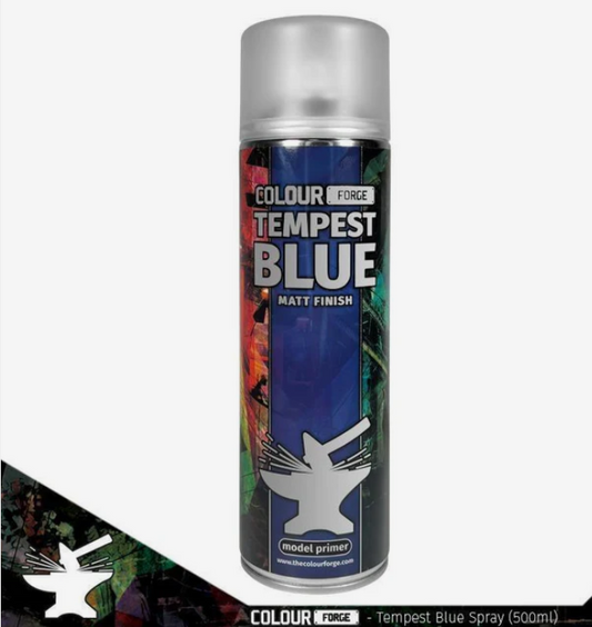 Colour Forge - Aerosol Spray Primer - Tempest Blue 500ml