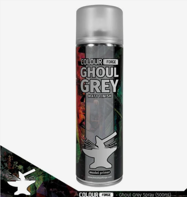 Colour Forge - Aerosol Spray Primer - Ghoul Grey 500ml