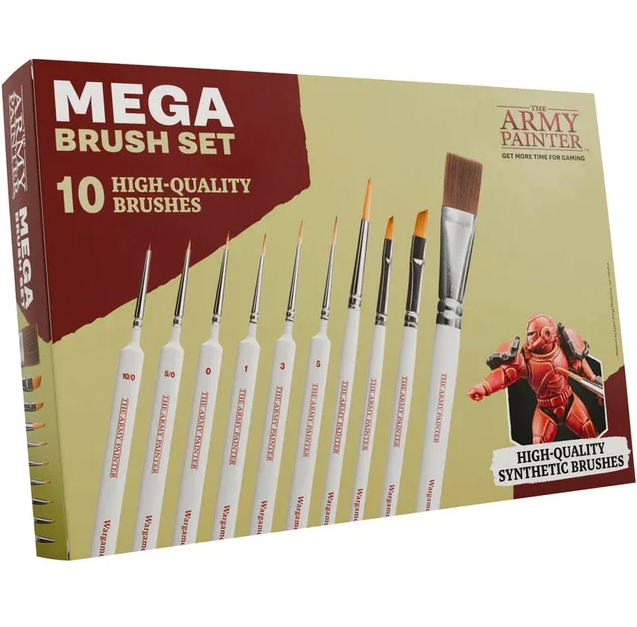 Army Painter - Brushes -  Mega Brush Set