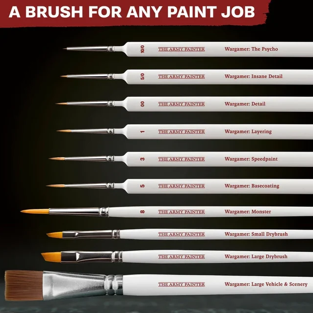 Army Painter - Brushes -  Mega Brush Set