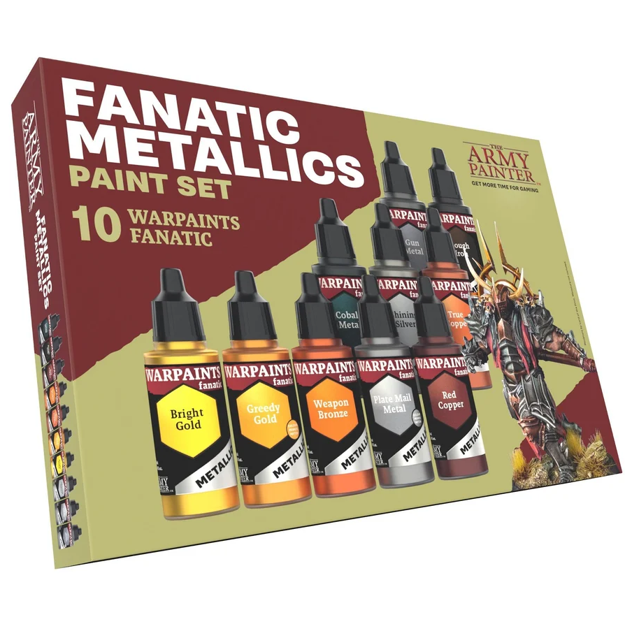 Army Painter - Warpaints Fanatic - Speedpaint Metallics Paint Set