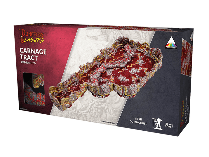 Dungeons & Dragons: Dragons & Lasers PrismaCast - Carnage Tract Pre Painted