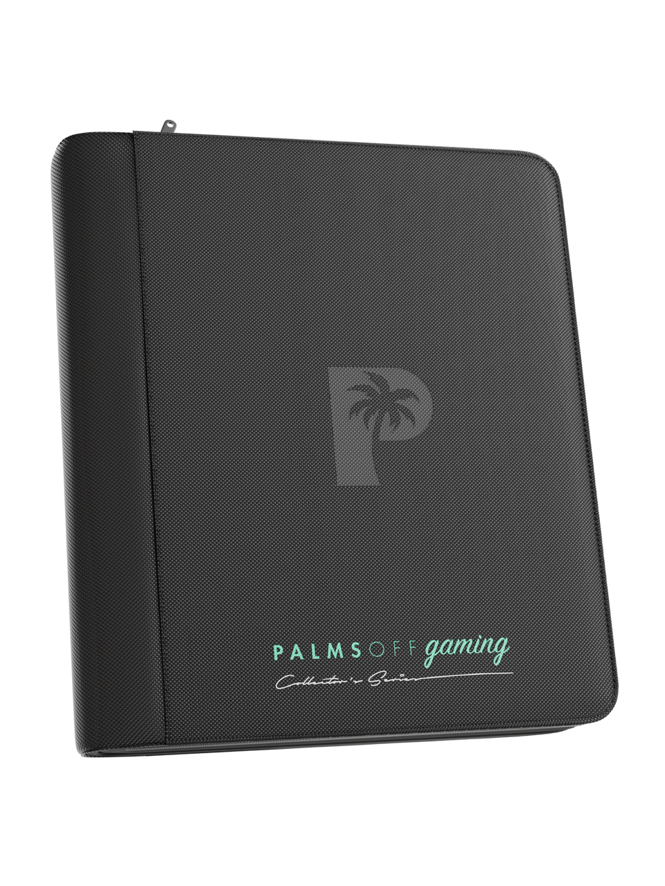 Palms Off Gaming Collector's Series 4 Pocket Top Loader Zip Binder - BLACK