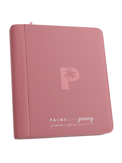Palms Off Gaming Collector's Series 4 Pocket Top Loader Zip Binder - BLACK