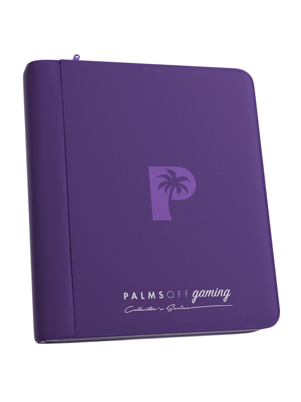 Palms Off Gaming Collector's Series 4 Pocket Top Loader Zip Binder - BLACK