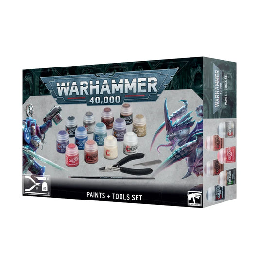 Warhammer 40k – Warhammer 40,000: Paints + Tools Set 60-12