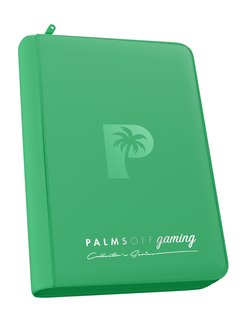 Palms Off Gaming Collector's Series 4 Pocket Zip Trading Card Binder - BLACK