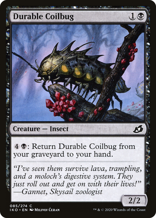 Durable Coilbug (IKO-085) - Ikoria: Lair of Behemoths