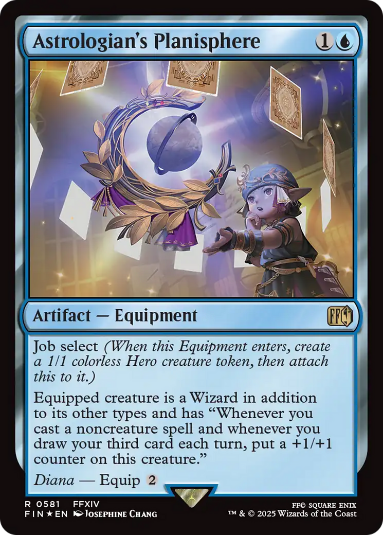 Astrologian's Planisphere (FIN-581) - FINAL FANTASY Foil