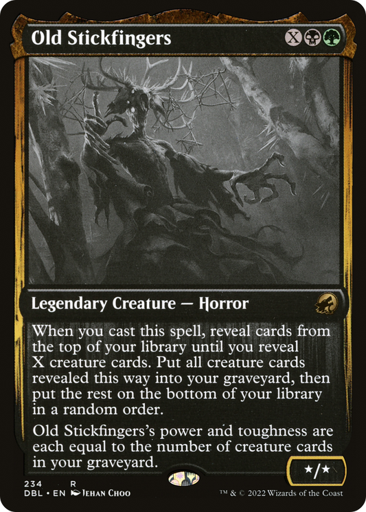 Old Stickfingers (DBL-234) - Innistrad: Double Feature Foil