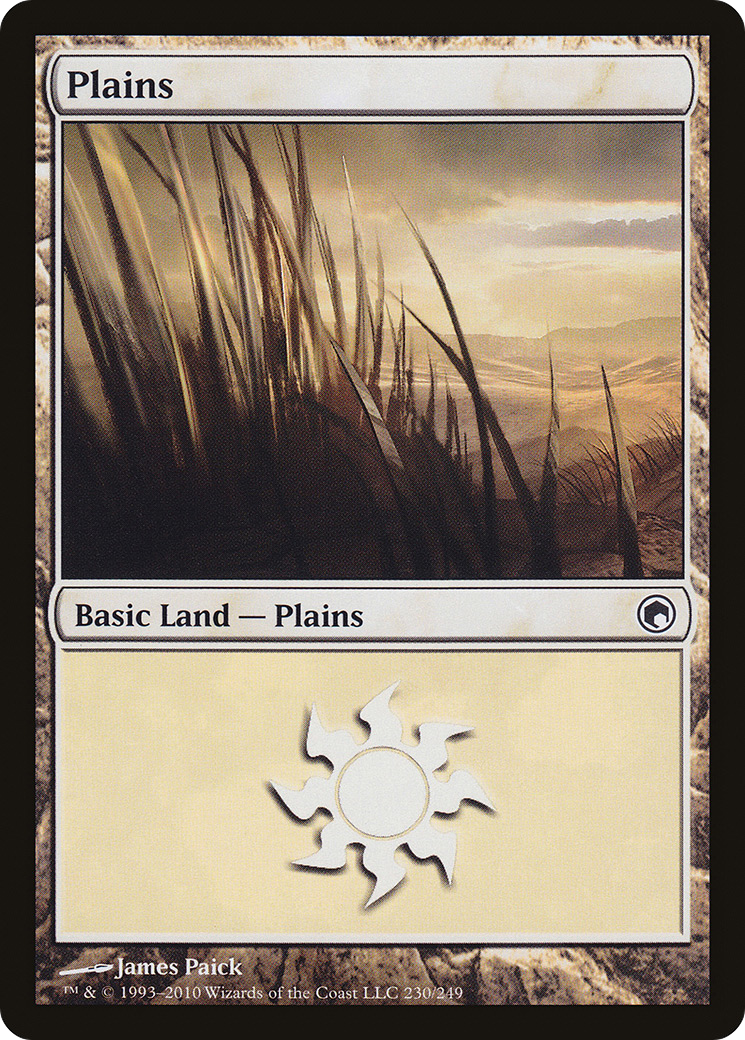 Plains (230) (SOM-230) - Scars of Mirrodin
