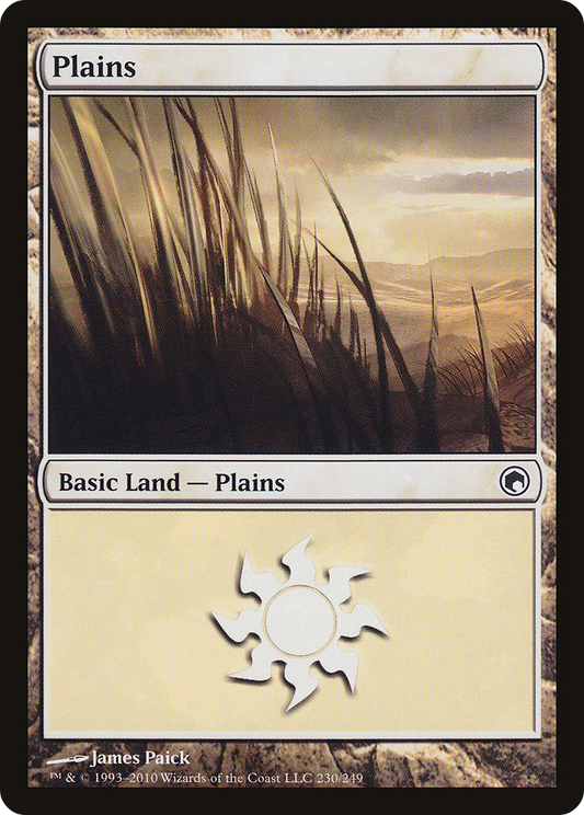 Plains (230) (SOM-230) - Scars of Mirrodin