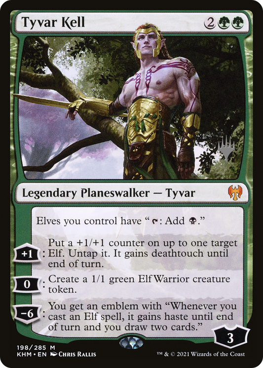 Tyvar Kell (PPKHM-198) - Kaldheim Promos Foil