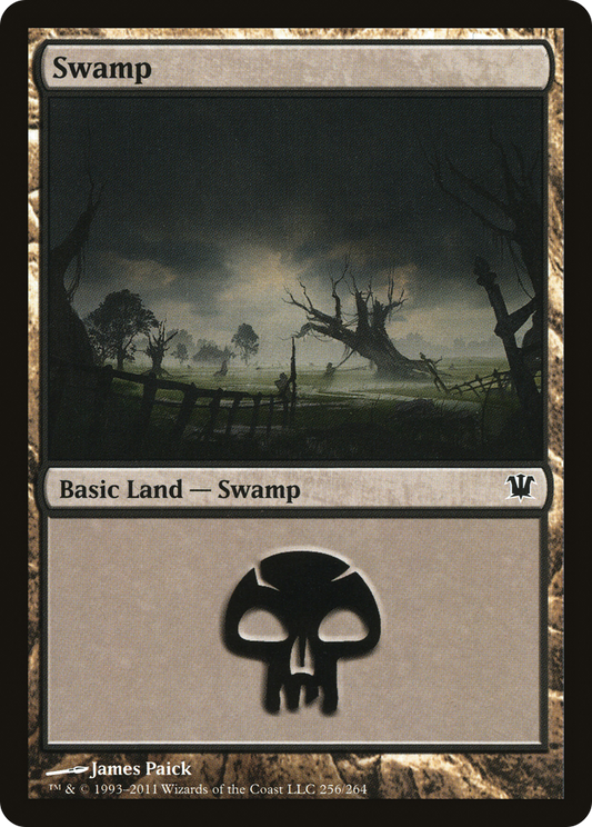 Swamp (256) (ISD-256) - Innistrad Foil