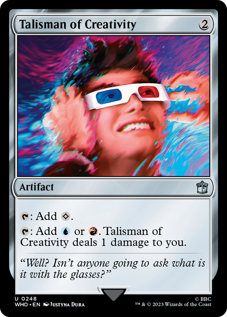 Talisman of Creativity (WHO-248) - Doctor Who