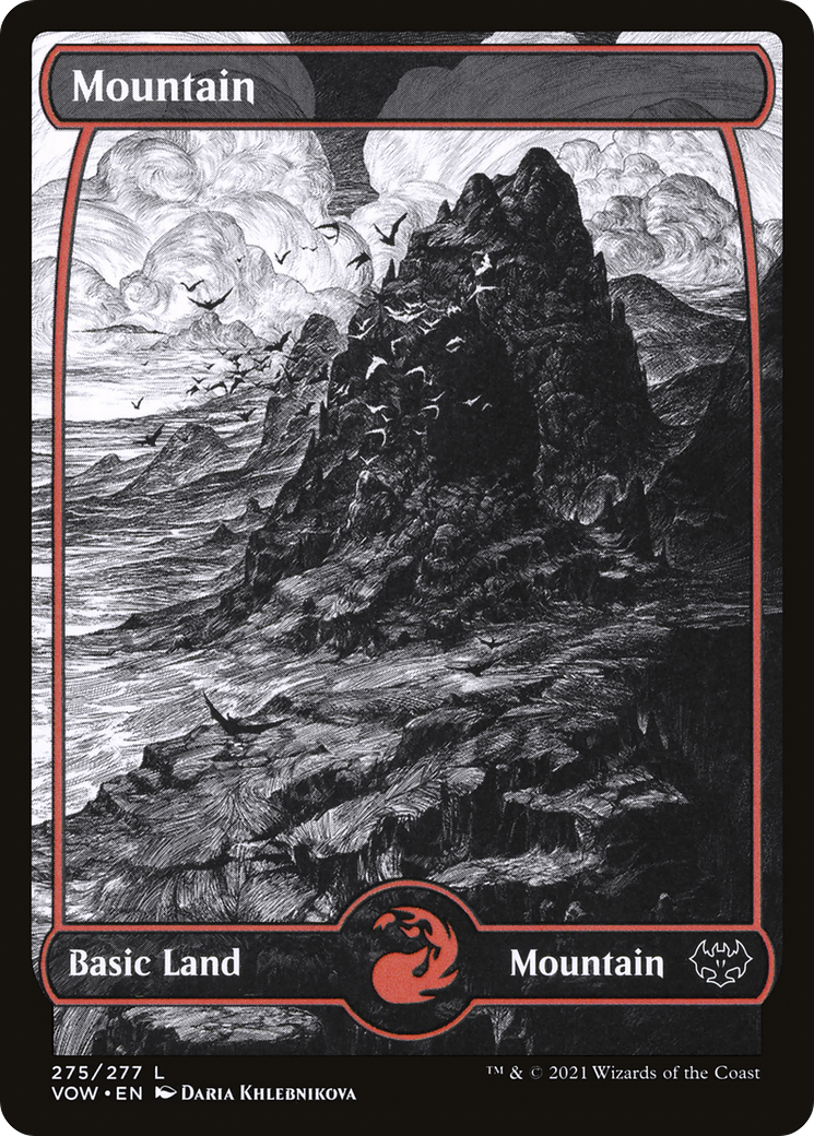 Mountain (275) (VOW-275) - Innistrad: Crimson Vow: (Showcase)