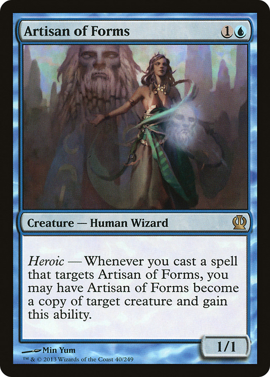 Artisan of Forms (THS-040) - Theros Foil
