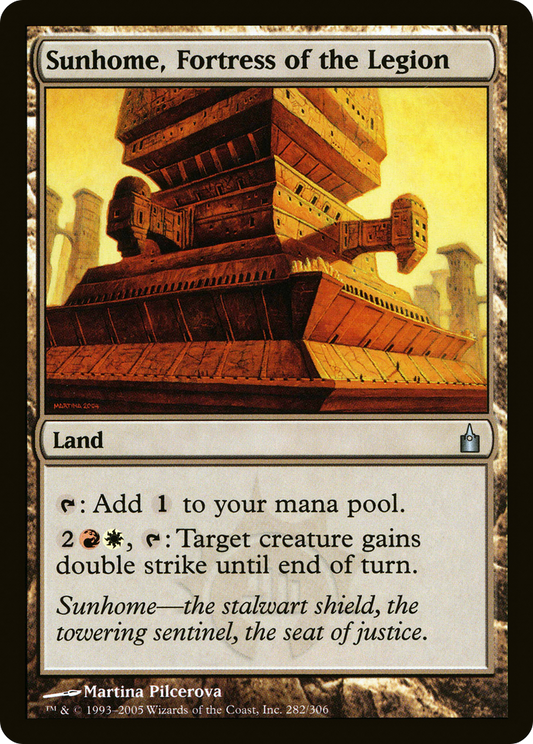 Sunhome, Fortress of the Legion (RAV-282) - Ravnica: City of Guilds
