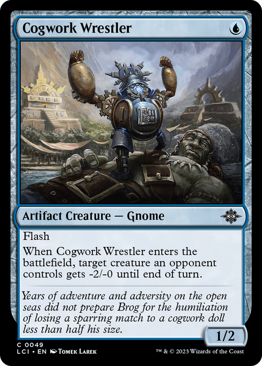 Cogwork Wrestler (LCI-049) - The Lost Caverns of Ixalan Foil
