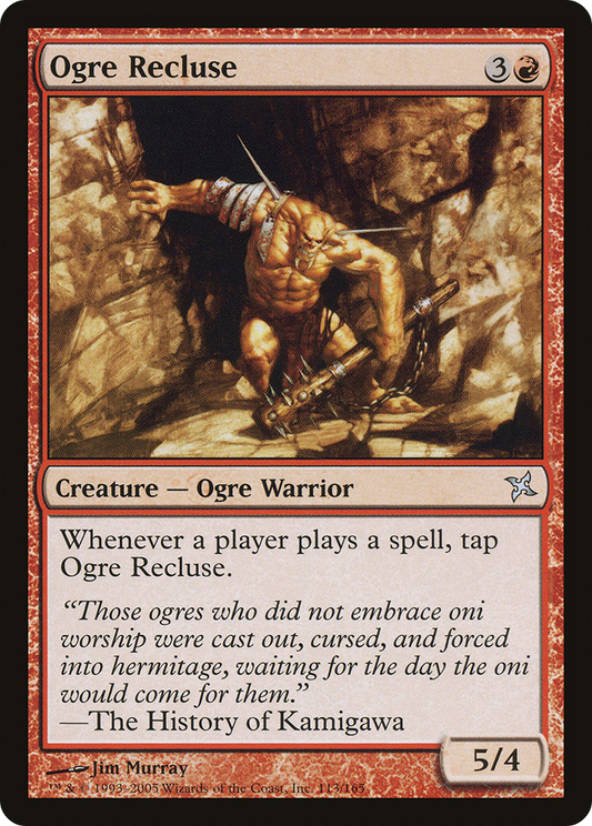 Ogre Recluse (BOK-113) - Betrayers of Kamigawa Foil