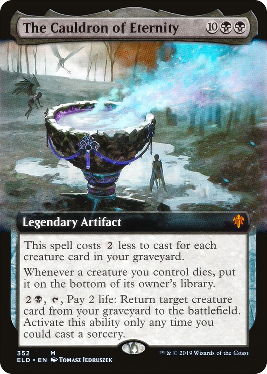 The Cauldron of Eternity (Extended Art) (ELD-352) - Throne of Eldraine: (Extended Art) Foil