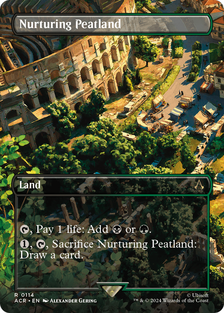 Nurturing Peatland (Borderless) (ACR-114) - Assassin's Creed (Borderless) Foil